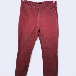 Charter Club Women's Straight Leg Pants in Rust Red